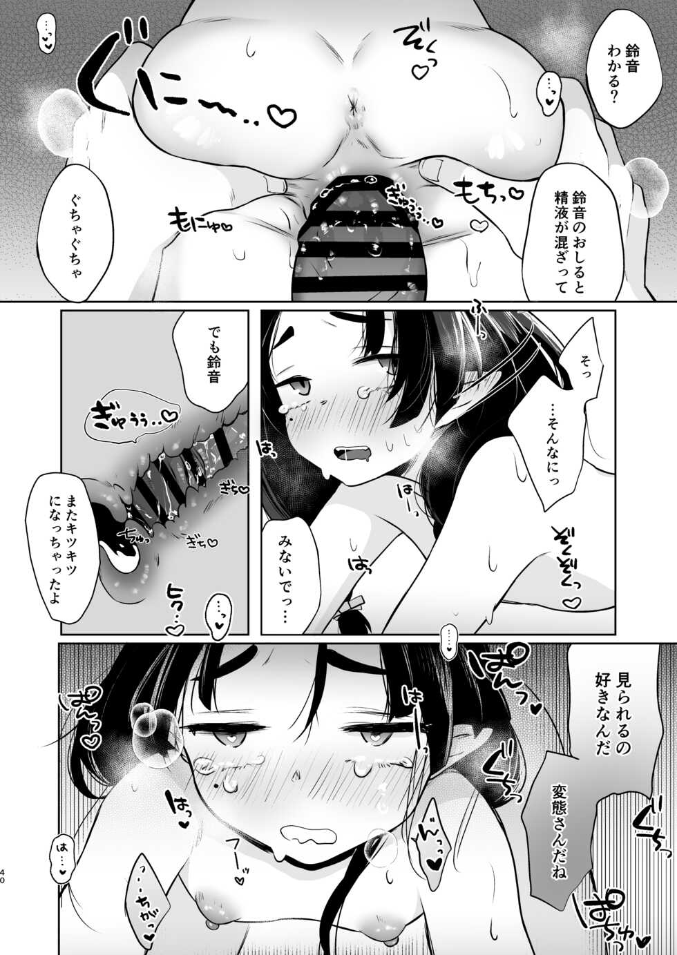 [Satou Mitsu (Omitsu)] Utsutsu ni Sayonara - Page 40