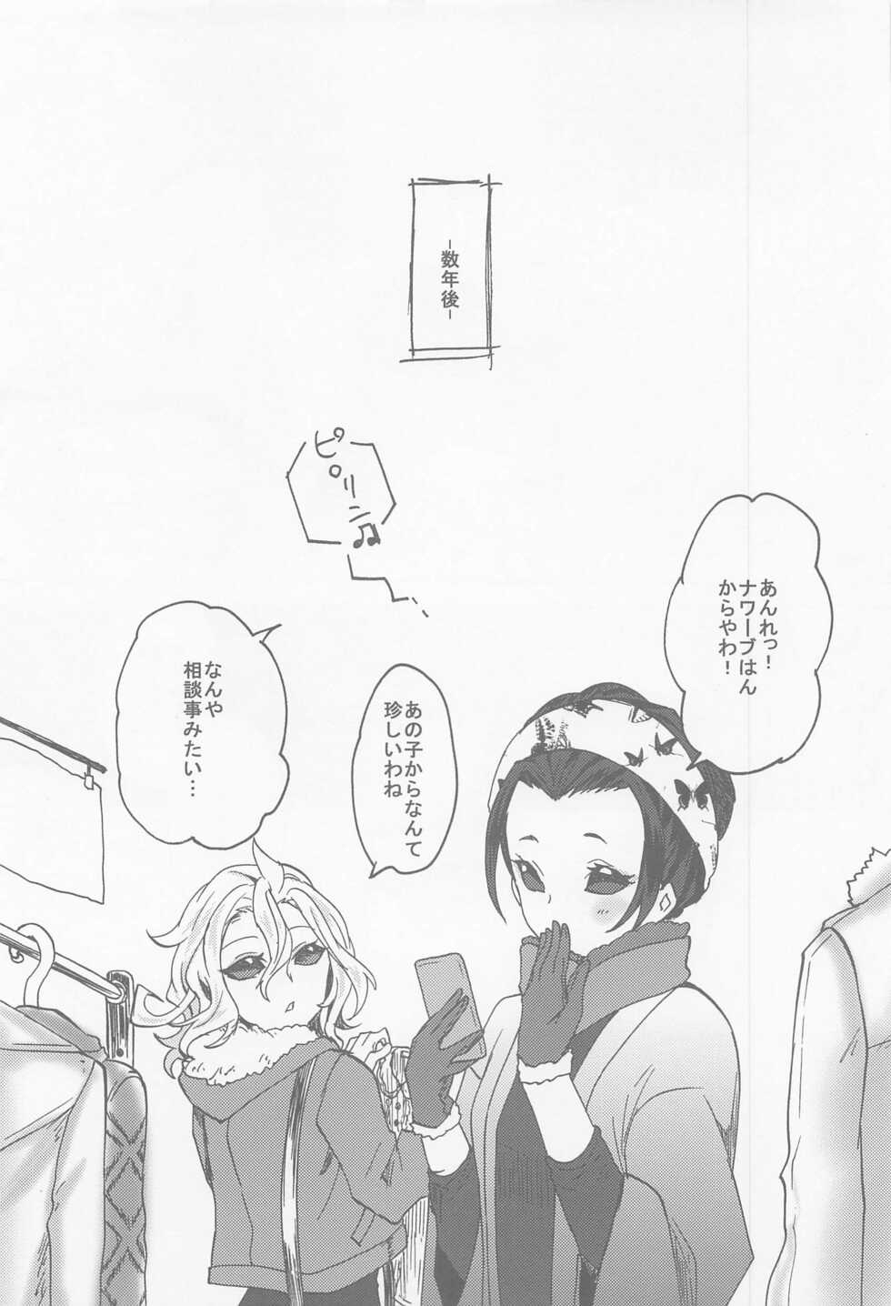 (Zankyou Hallucinate 11) [Aburi Paseri (Moi)] Kekkou Nichiji wa Doyou no Yoru de (Identity V) - Page 33