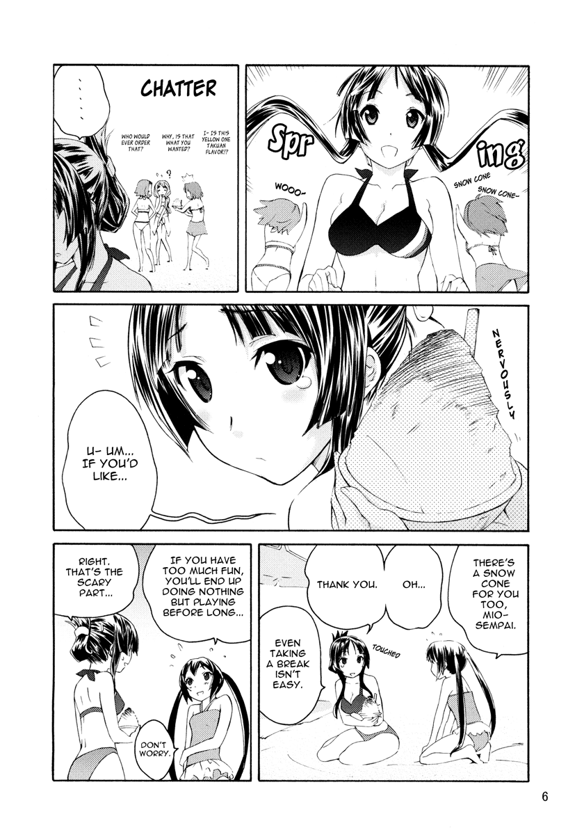 (C76) [Barbarossa (Shinonome Tarou, LEE, Yamazaki Mitsuru)] BUTTERFLIES (K-ON!) [English] [Dynasty Scans] - Page 5