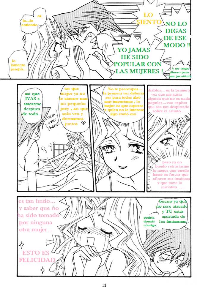 (C59) [Houraisaikan, Fuujinken (Morikawa Haru)] Yogoto no Duelist (Yu-Gi-Oh!) [Spanish] [FranFantasy] - Page 11