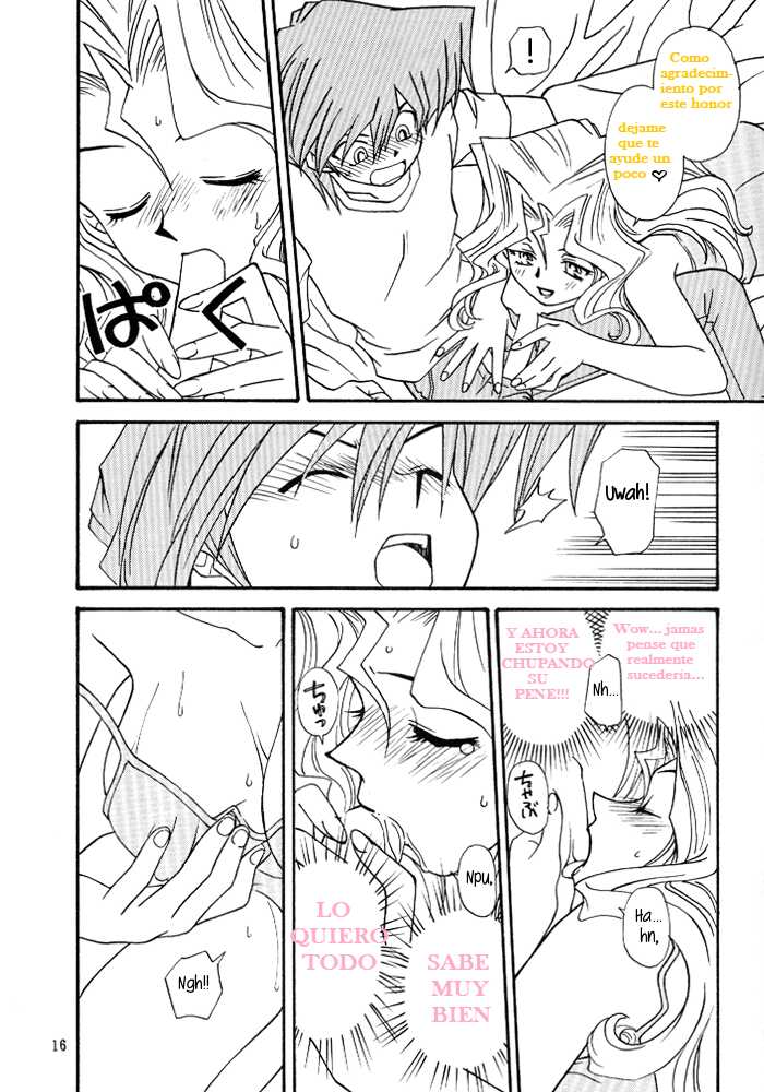 (C59) [Houraisaikan, Fuujinken (Morikawa Haru)] Yogoto no Duelist (Yu-Gi-Oh!) [Spanish] [FranFantasy] - Page 14