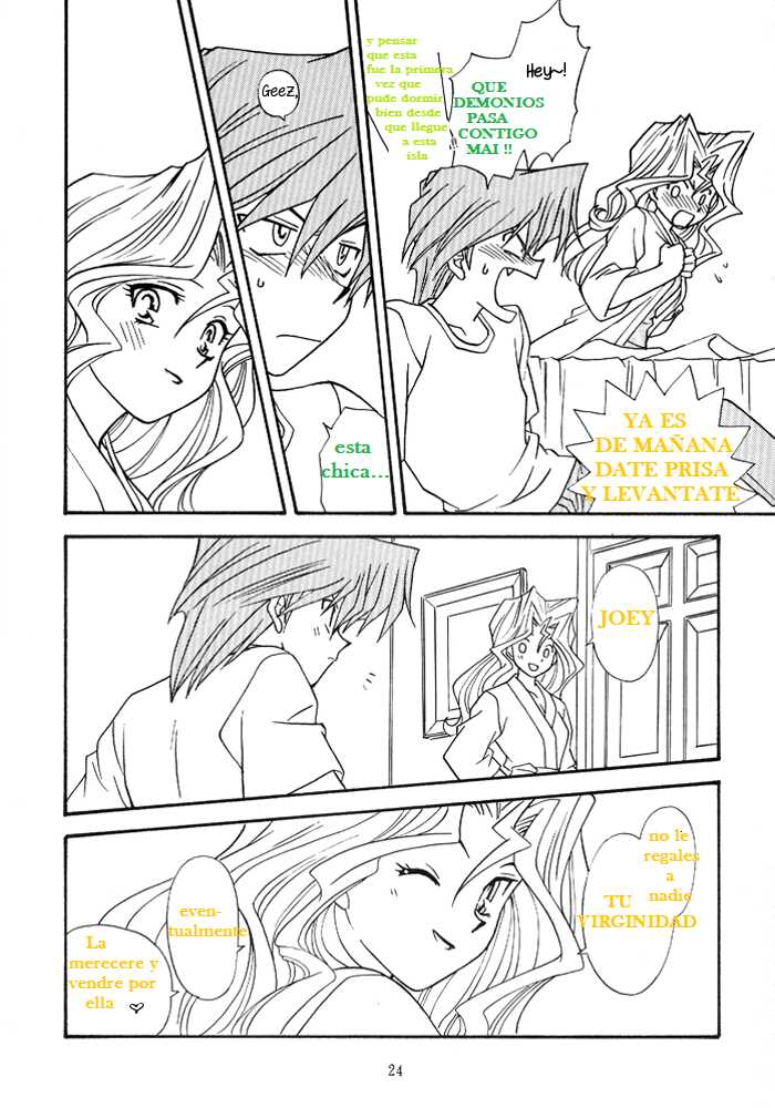(C59) [Houraisaikan, Fuujinken (Morikawa Haru)] Yogoto no Duelist (Yu-Gi-Oh!) [Spanish] [FranFantasy] - Page 22