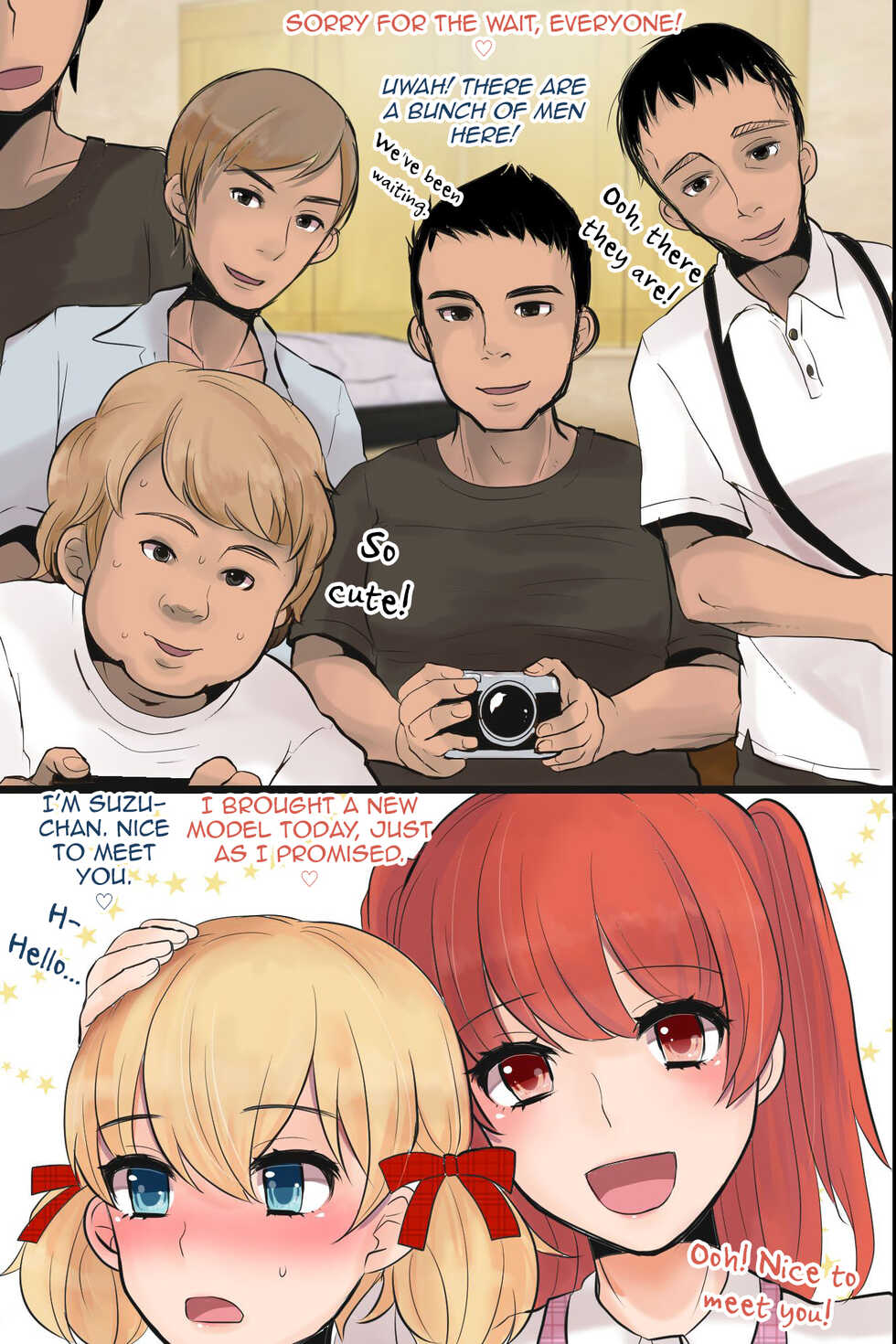 [MC (Nimame)] Mesuochi! Rankou Satsueikai ~Boku Otoko na no ni Kanjichau...!~ [English] [mysterymeat3] - Page 8