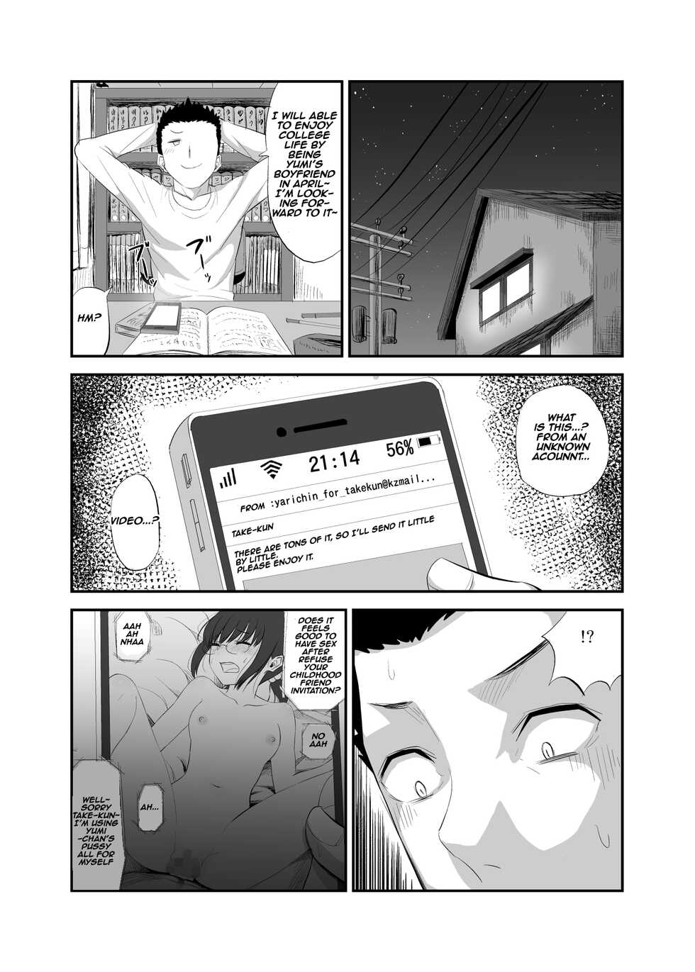 [Gal and ga Do! (Minarai Zouhyou)] Jimi de Majime na Osananajimi ga Class no Yankee ni Omocha ni Sarete Ita Hanashi | A Story About a Plain and Serious Childhood Friend Who Was Toyed With by the Delinquent [English] [ic21] - Page 32