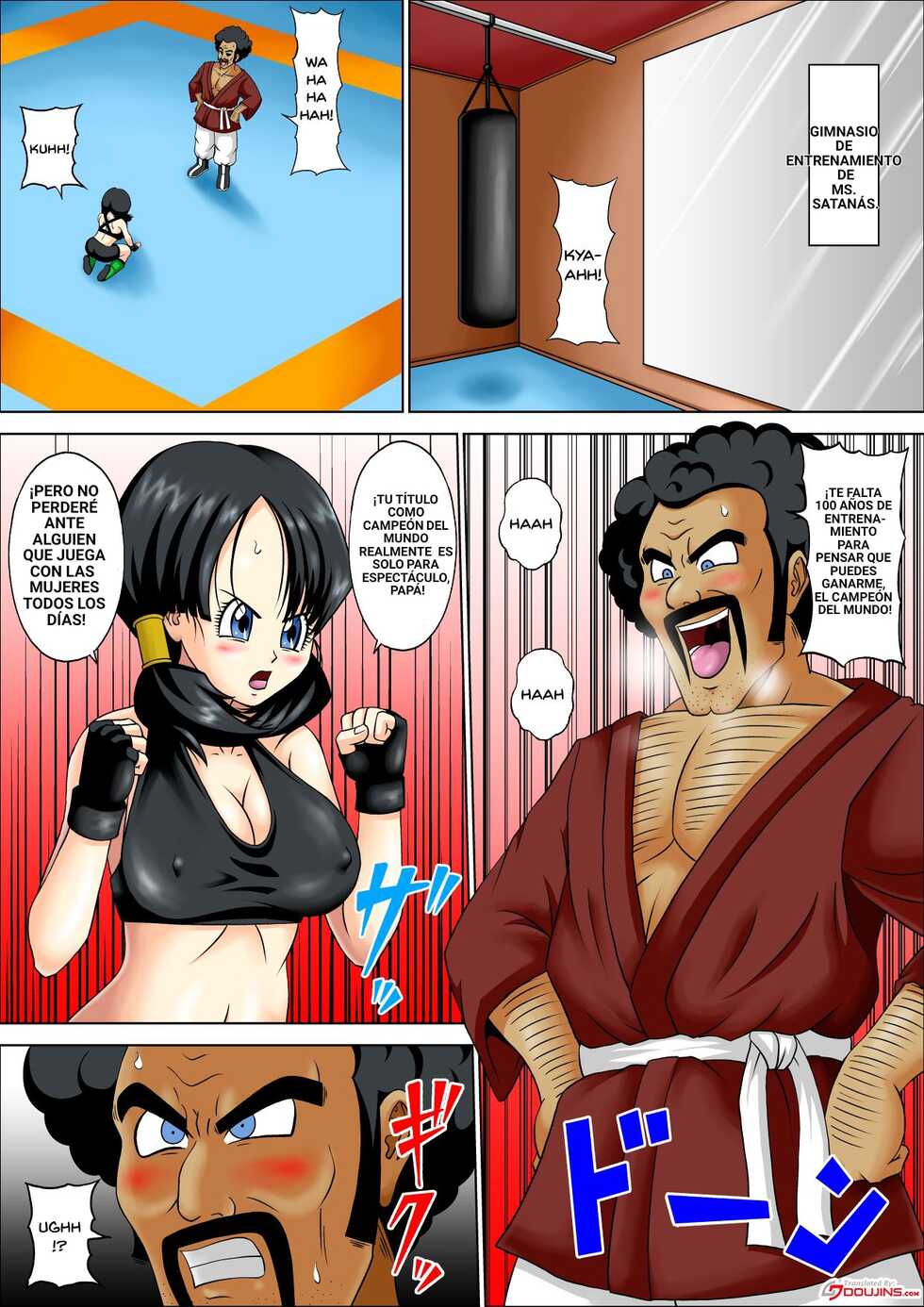 [Pyramid House (Muscleman)] SPARRING FUCK (Dragon Ball Z) [Spanish] - Page 2