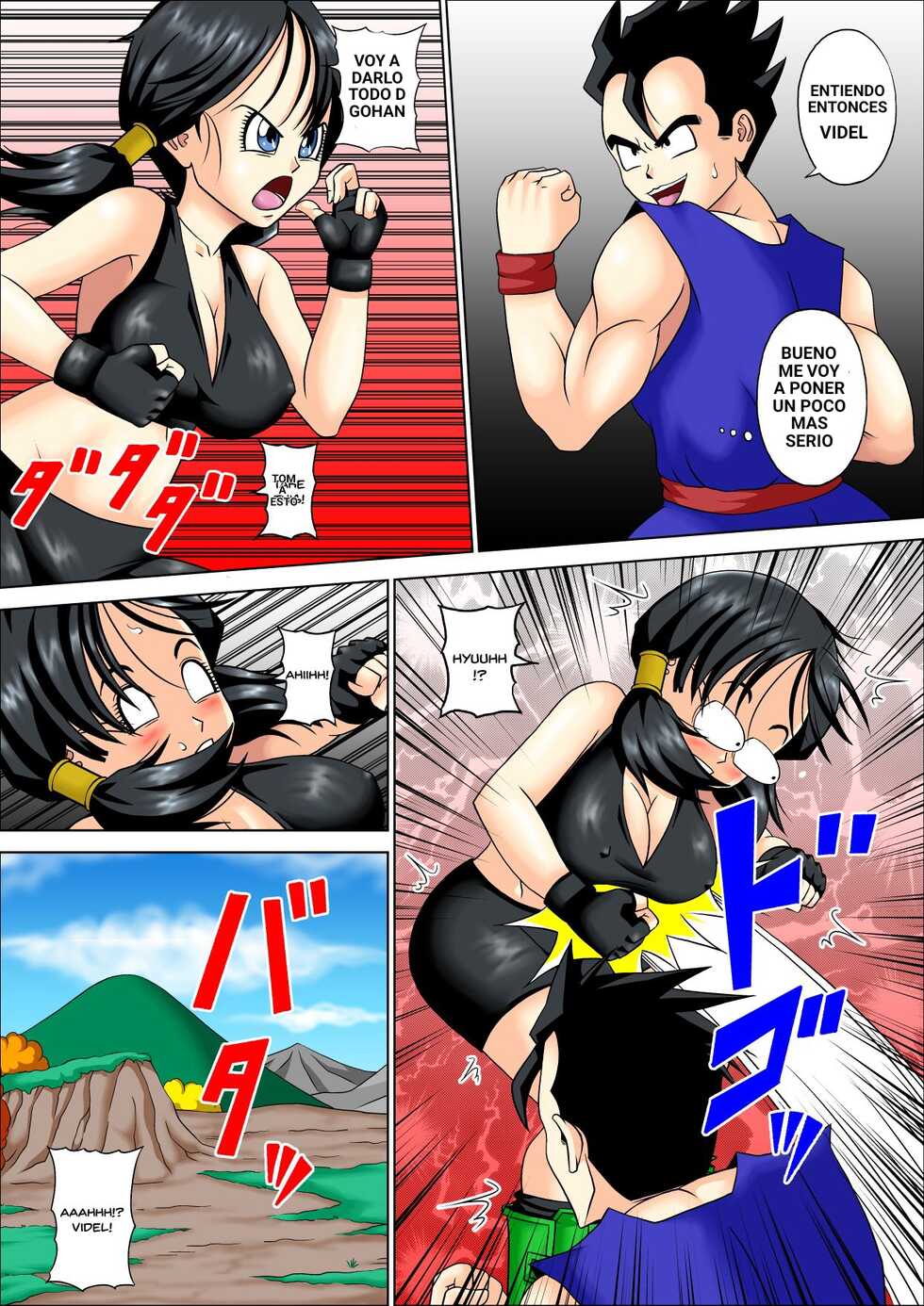 [Pyramid House (Muscleman)] SPARRING FUCK (Dragon Ball Z) [Spanish] - Page 12