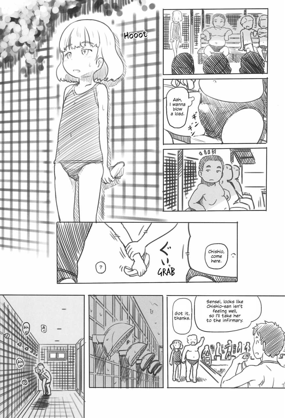 [Kuromahou Kenkyuujo (Nukaji)] Chishou no Ko o Onaho ni Suru 1-3 | Using A Retarded Little Girl As A Cocksleeve 1-3 [English] - Page 16