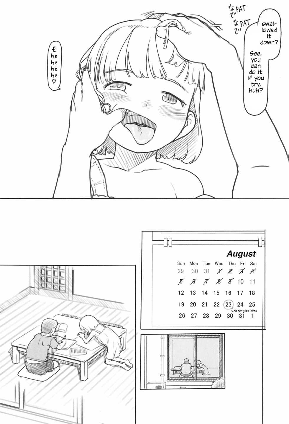 [Kuromahou Kenkyuujo (Nukaji)] Chishou no Ko o Onaho ni Suru 1-3 | Using A Retarded Little Girl As A Cocksleeve 1-3 [English] - Page 31