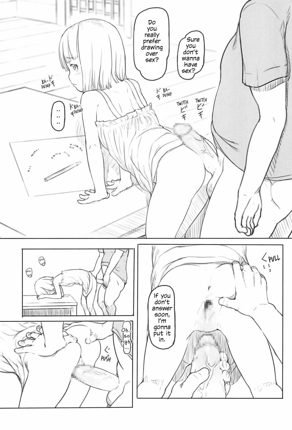 [Kuromahou Kenkyuujo (Nukaji)] Chishou no Ko o Onaho ni Suru 1-3 | Using A Retarded Little Girl As A Cocksleeve 1-3 [English] - Page 36