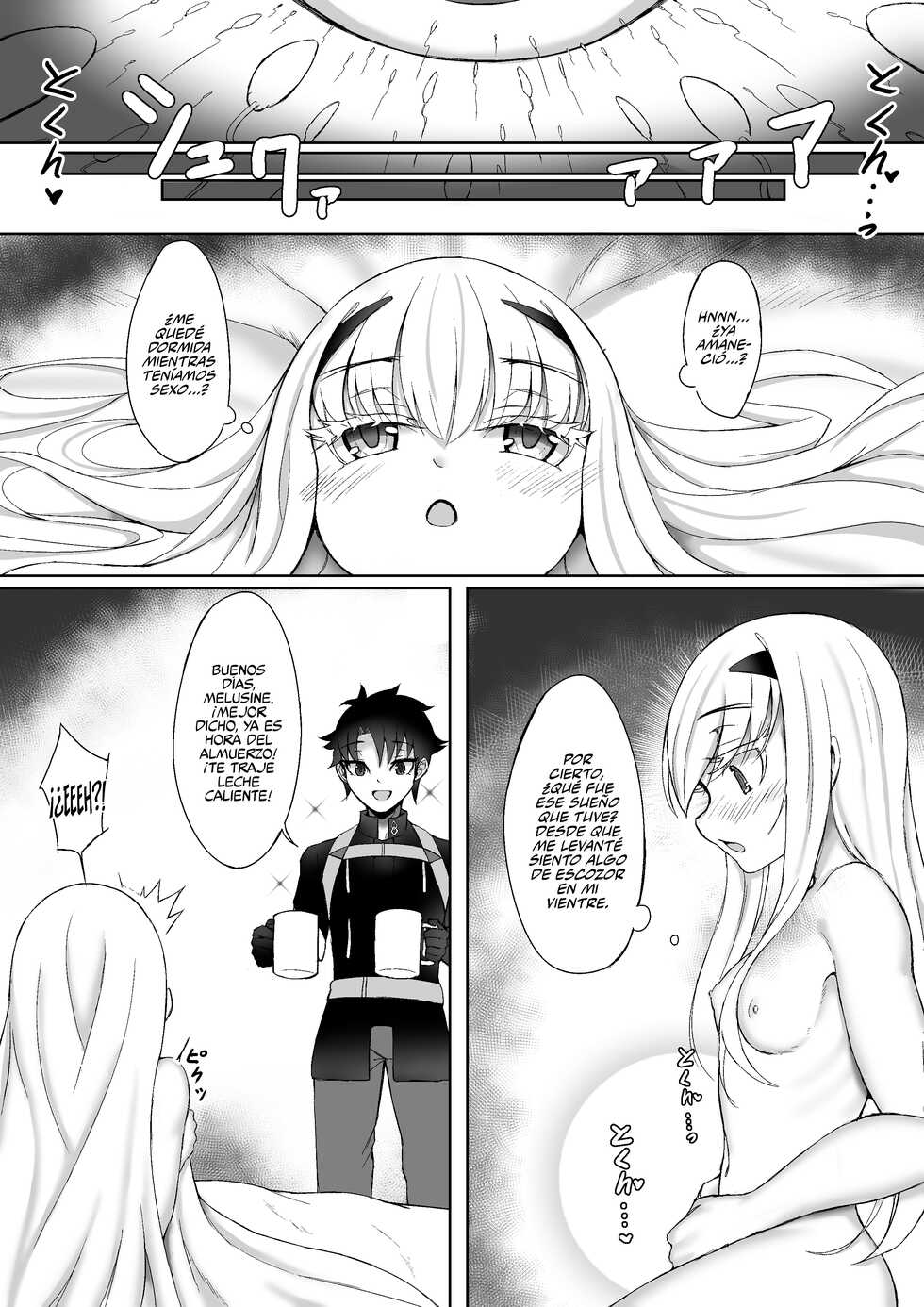 [A-icu (Reon.Hikiu)] FujiMelu Maryoku Kyoukyuu Love One Another (Fate/Grand Order) [Spanish] [Rakuen Translations] - Page 27