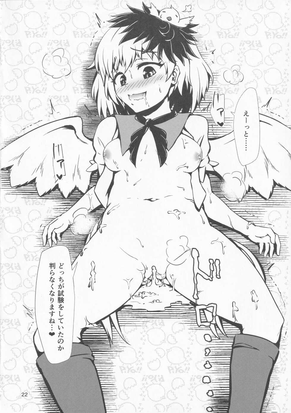 (C96) [Hitstales (Hits)] Gensoukyou Ero Nouryoku-ka Ihen VII Beef or Chicken or Jellyfish? (Touhou Project) - Page 21