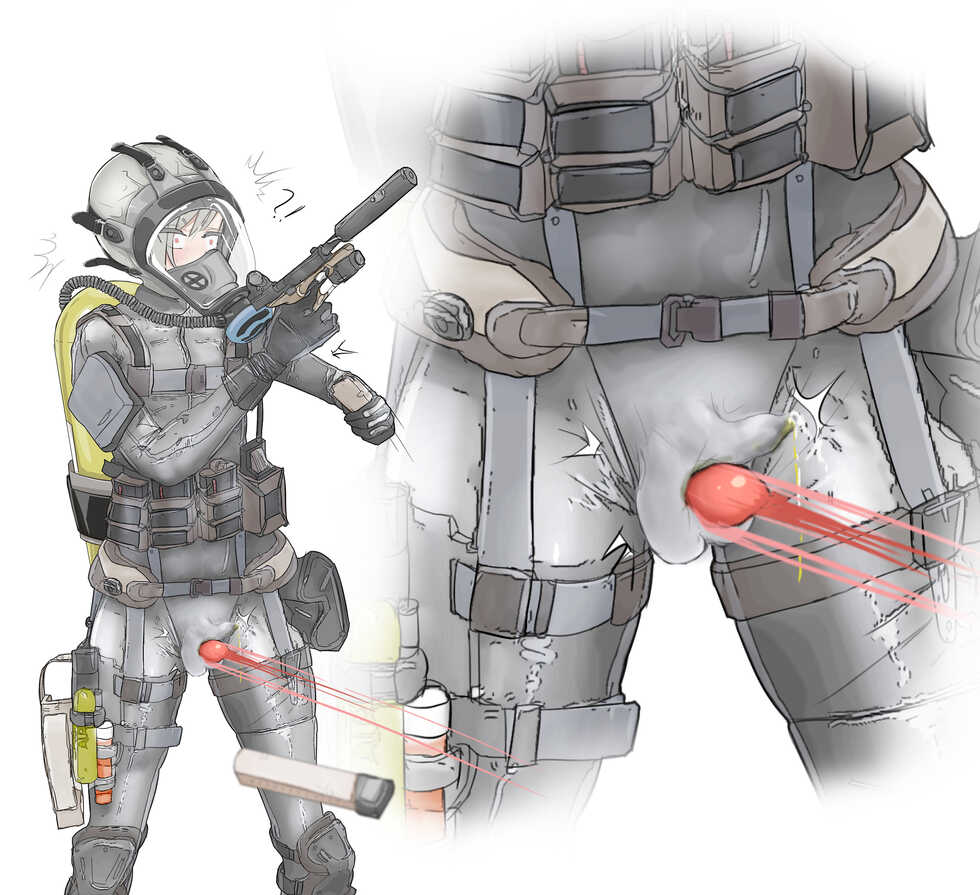 Futanari Scuba Chan Ryona - Page 4