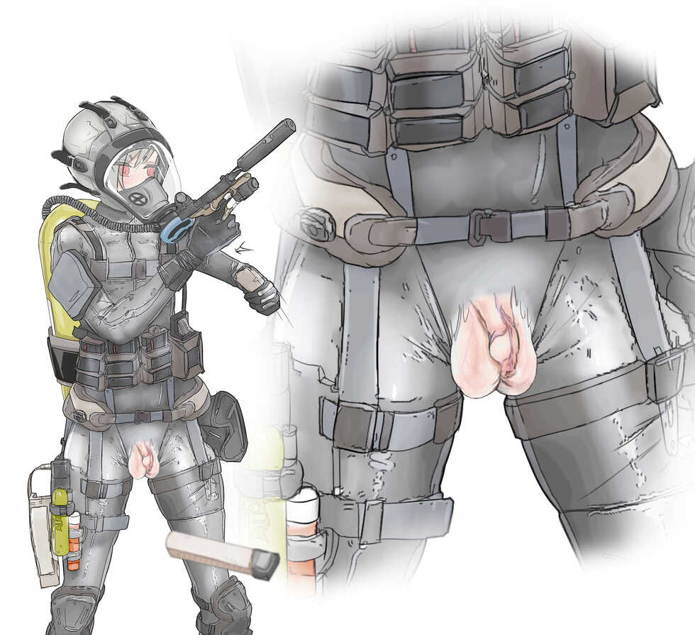 Futanari Scuba Chan Ryona - Page 6