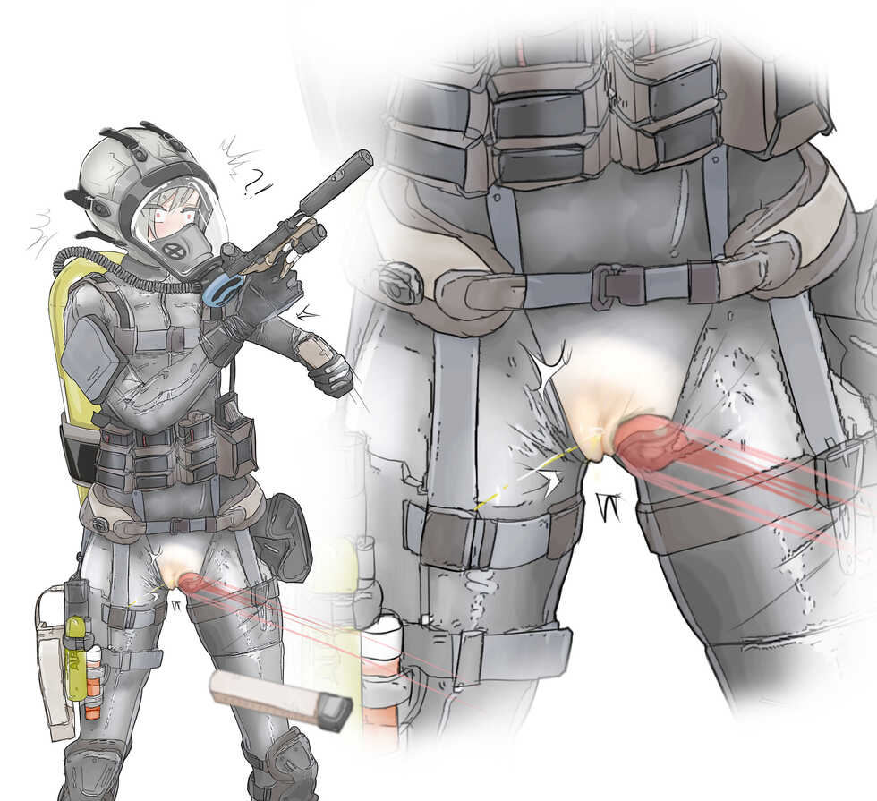 Futanari Scuba Chan Ryona 1-3 - Page 5