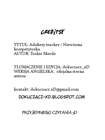 [Maeda Toshio] Adultery Teacher | Niewierna korepetytorka [Polish] [D-xD] - Page 26