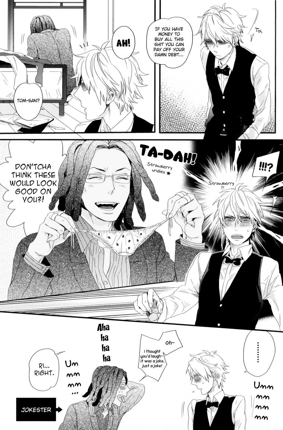 (SUPERKansai16) [Heart (Maya)] Hontou ni Suki nanda PNT | I Really Like These PNT (DURARARA!!) [English] [Jimothy] - Page 6