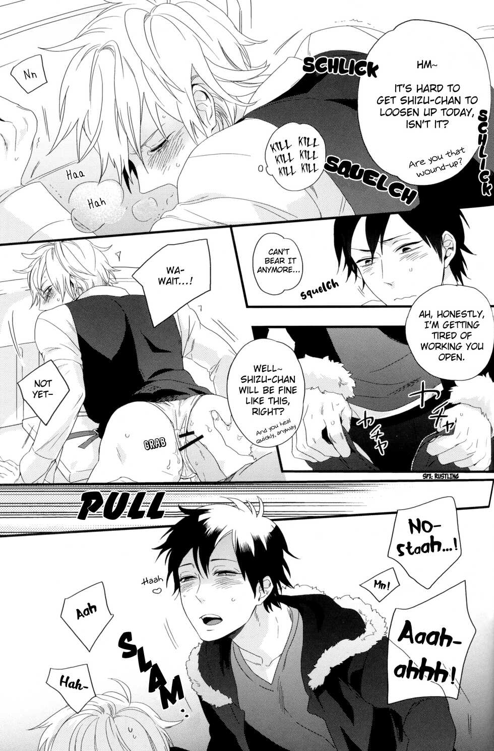 (SUPERKansai16) [Heart (Maya)] Hontou ni Suki nanda PNT | I Really Like These PNT (DURARARA!!) [English] [Jimothy] - Page 18