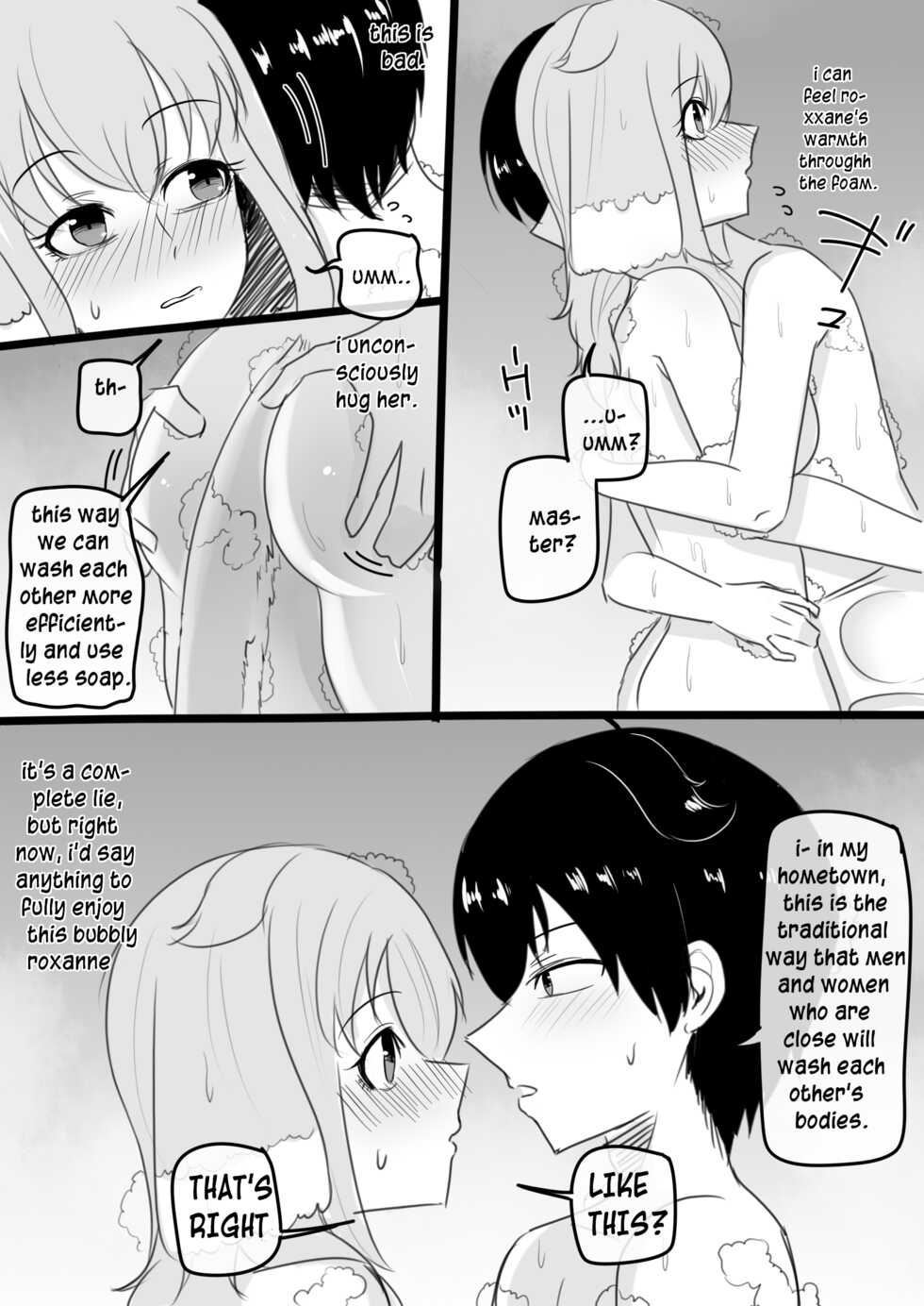 [Nauvvii] BATH (Isekai Meikyuu de Harem o) [English] - Page 15