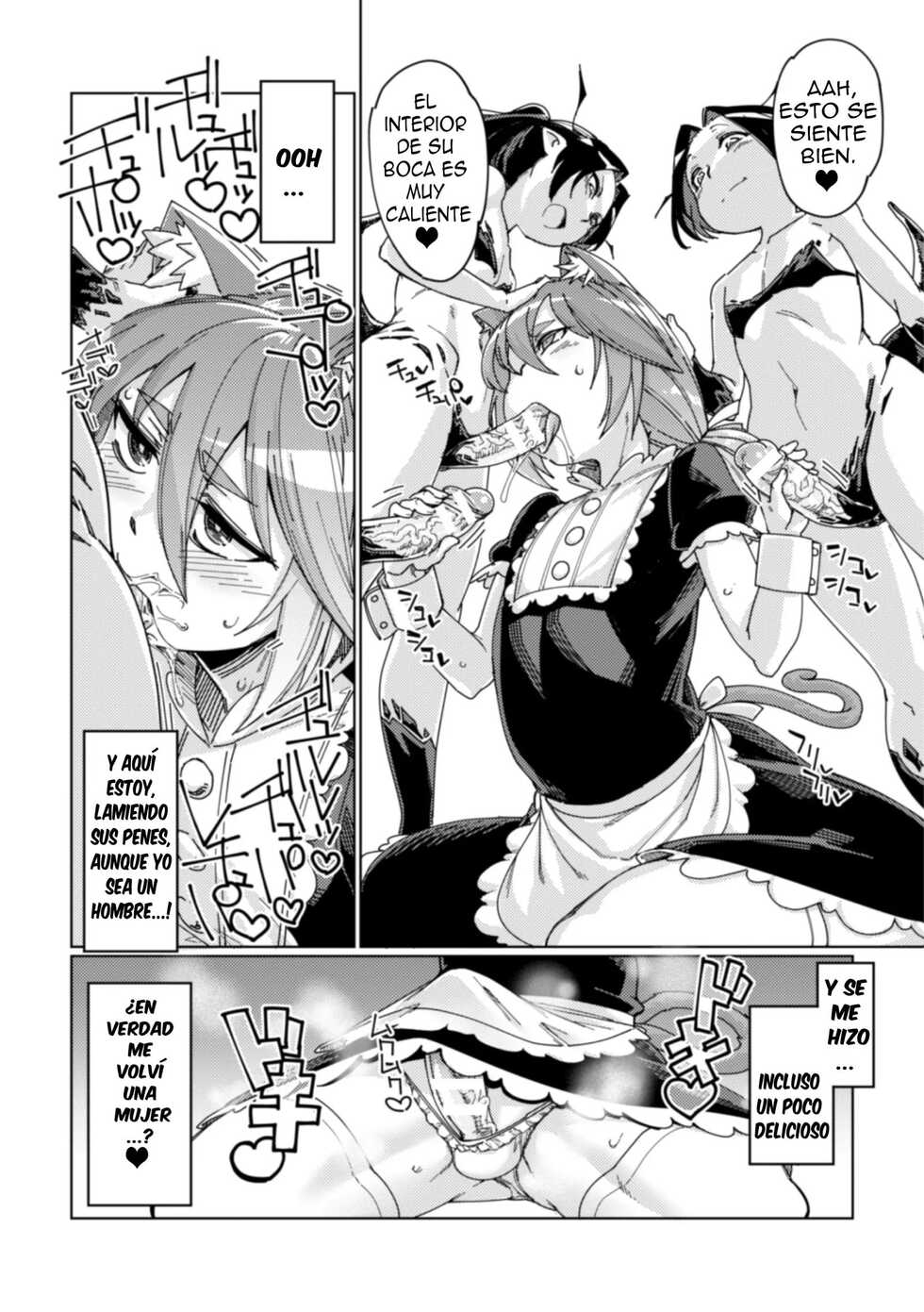 [SexyTurkey] Wana Fumi Cat | Él gato en pasos a ser trap (2D Comic Magazine Otokonoko o Shiriana Kairaku de Mesu Ochi Ryoujoku! Vol. 1) [Spanish] [Delnero] [Digital] - Page 18