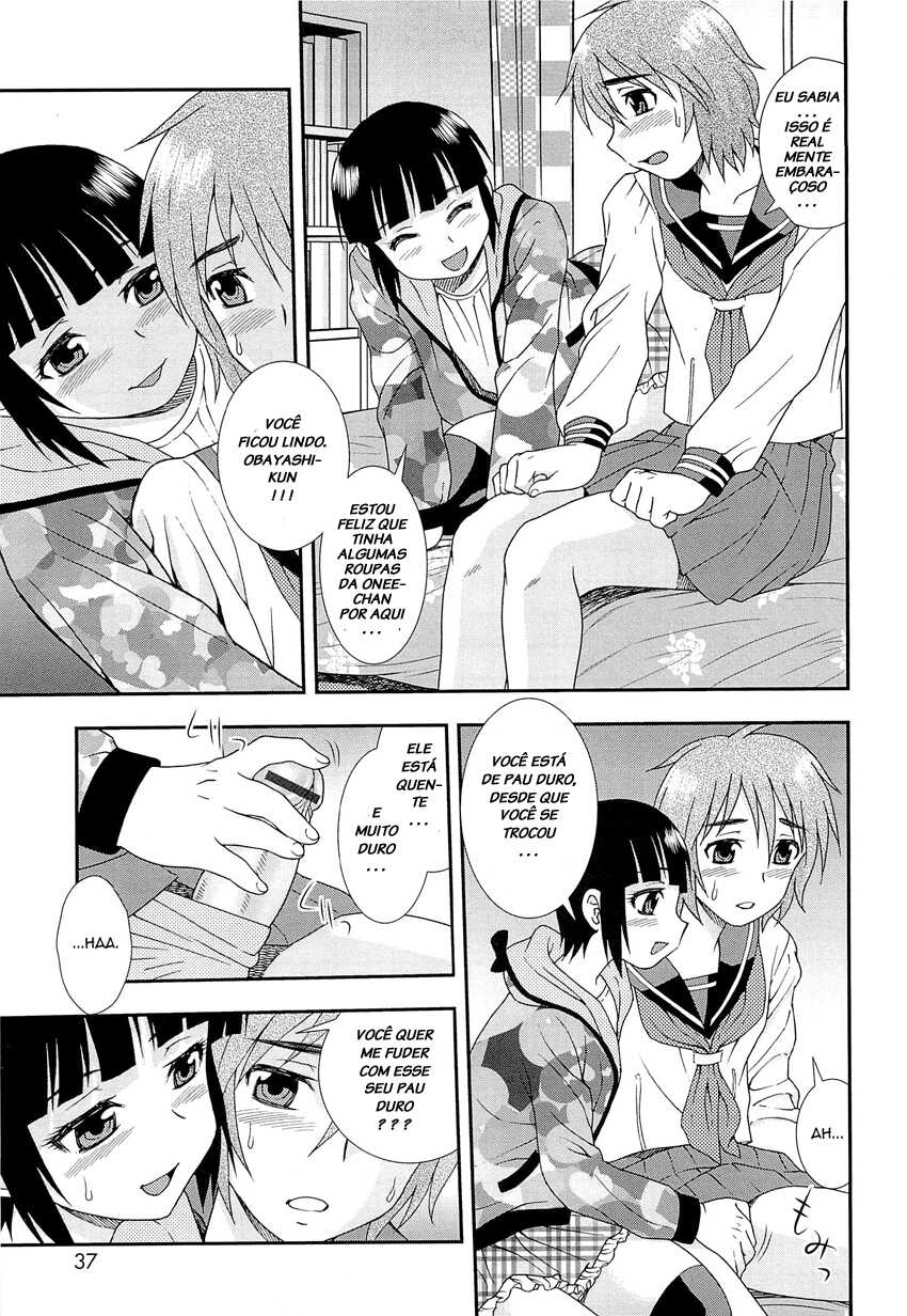 [Shinozaki Rei] Kimi o Nakasetai [Portuguese-BR] - Page 40