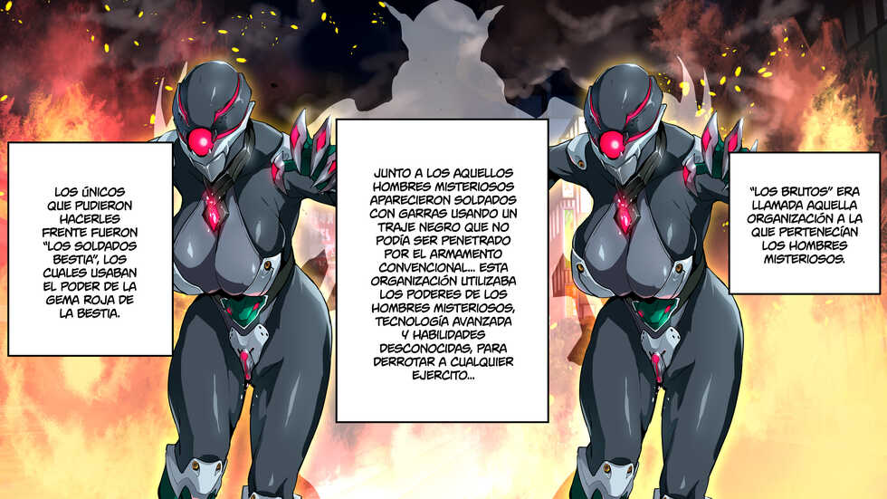 [Takeda Hiromitsu] Juukon Sentai Juusoldiers ch.1-4 [Spanish] - Page 19