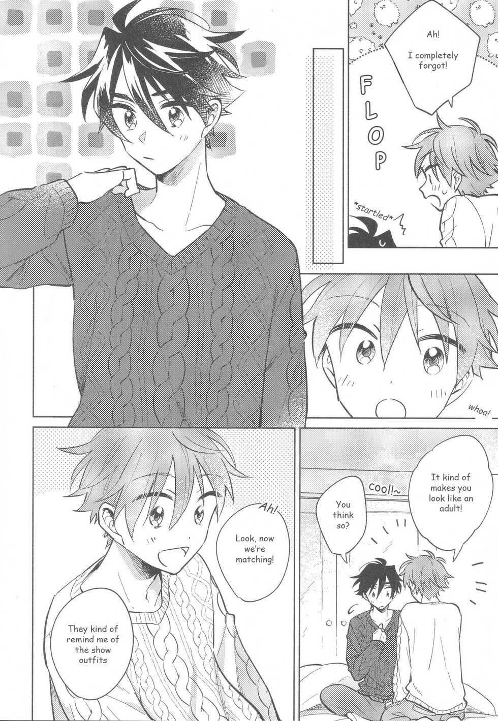 (0726 #Airboo CITYFES2020) [pechika (Uozumi)] Sweet Knitboy (THE IDOLM@STER SideM) [English] - Page 6