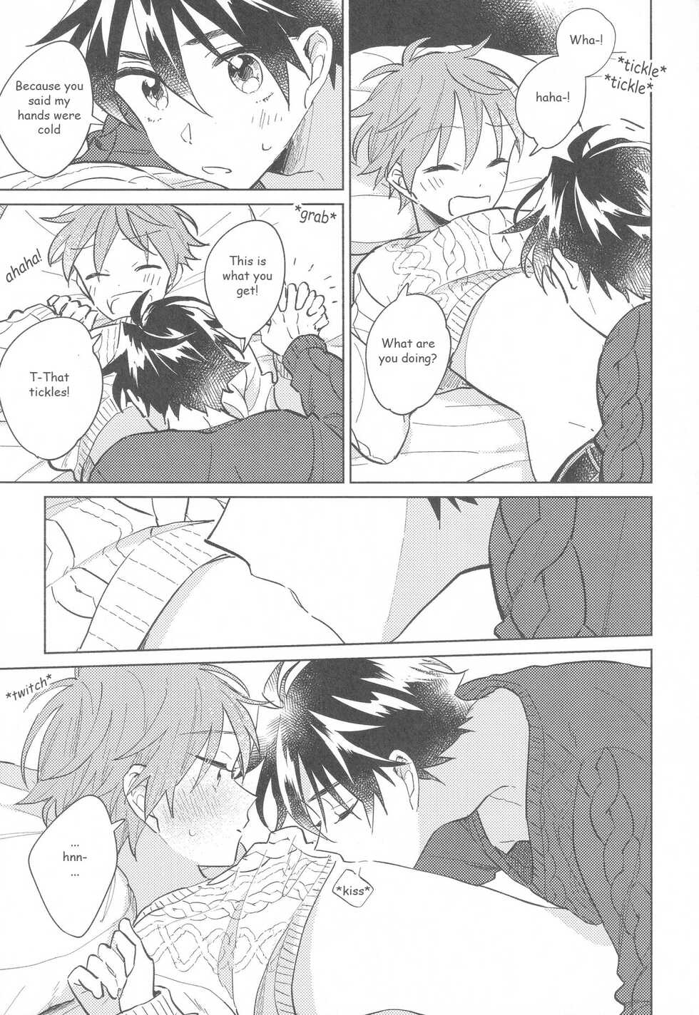 (0726 #Airboo CITYFES2020) [pechika (Uozumi)] Sweet Knitboy (THE IDOLM@STER SideM) [English] - Page 9
