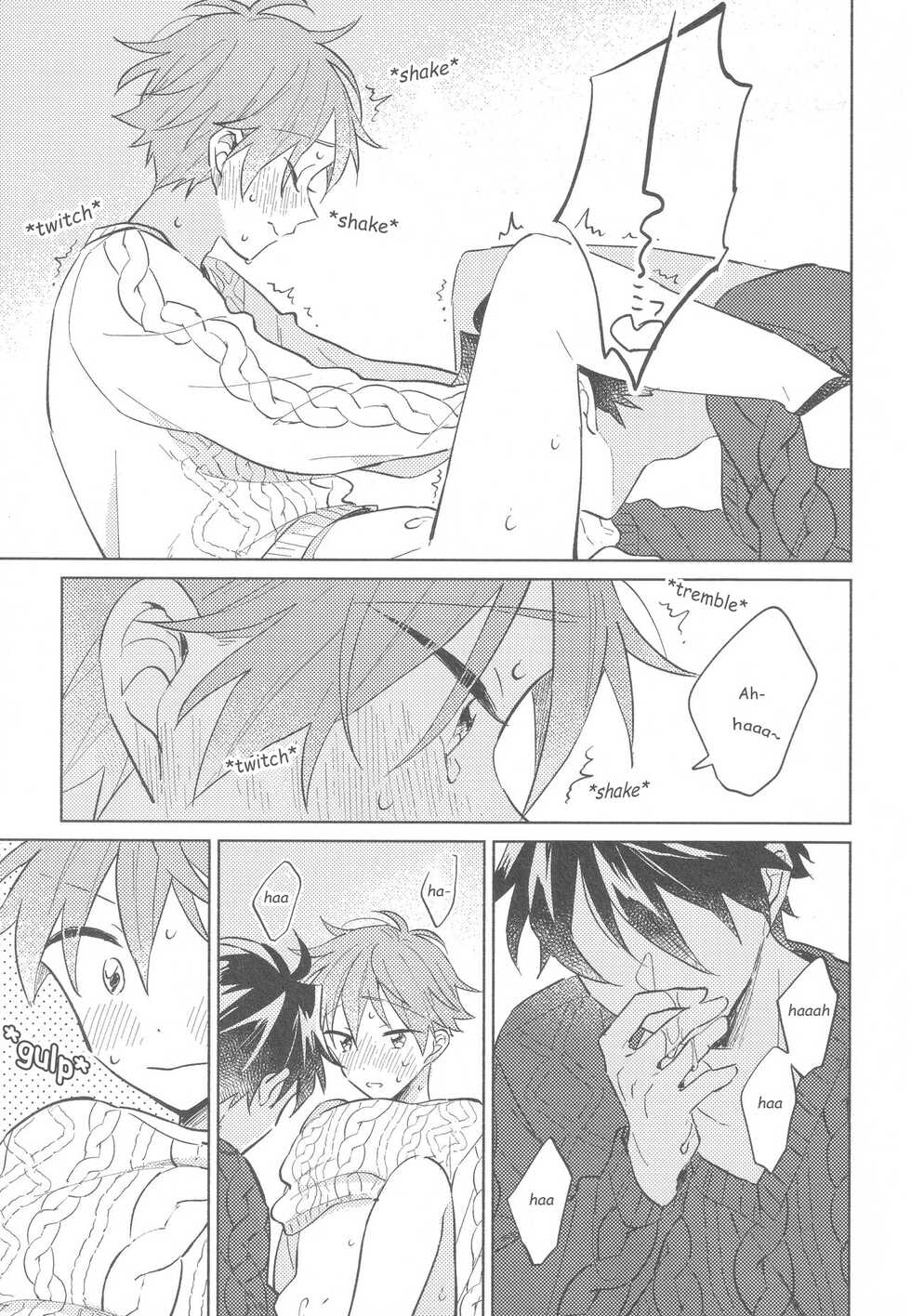 (0726 #Airboo CITYFES2020) [pechika (Uozumi)] Sweet Knitboy (THE IDOLM@STER SideM) [English] - Page 15