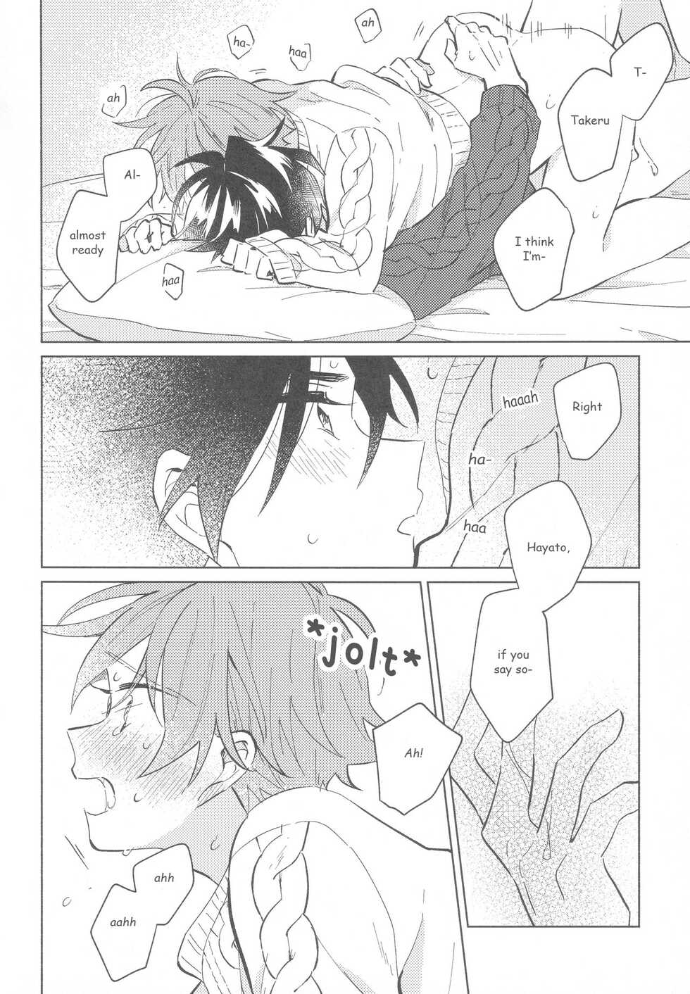 (0726 #Airboo CITYFES2020) [pechika (Uozumi)] Sweet Knitboy (THE IDOLM@STER SideM) [English] - Page 28