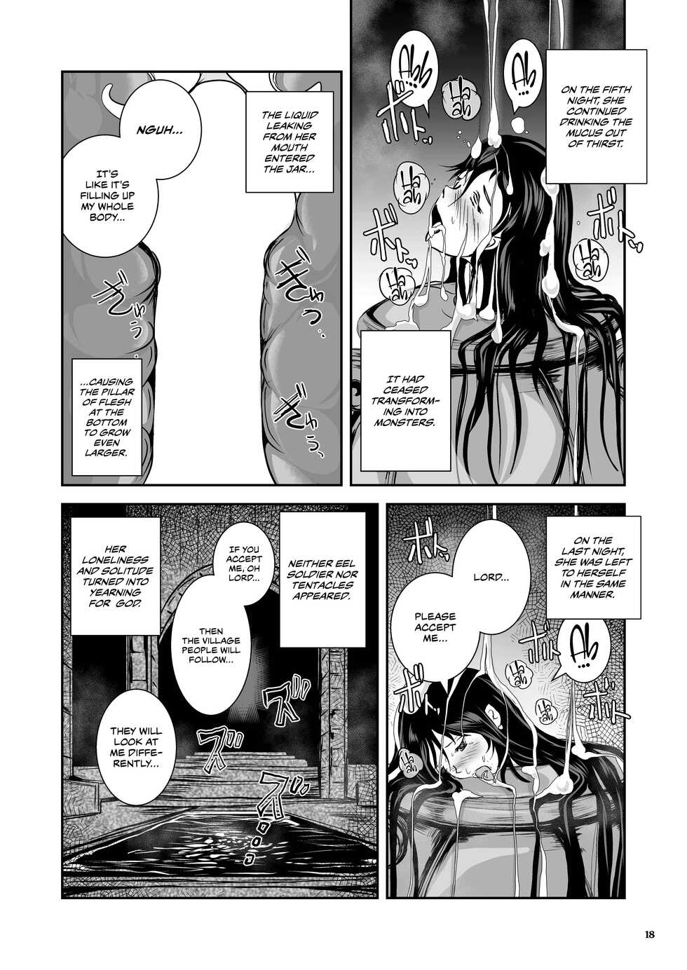 [Erotic Fantasy Larvaturs (Takaishi Fuu)] Anteg no Miko Tsubo -The Bottle Priestess of ANTEG | Shrine Priestess Jar of Anteg [English] [CulturedCommissions] [Digital] - Page 19
