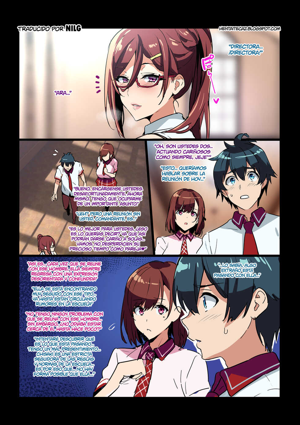 [Takeda Hiromitsu] Sentai Shireikan Maman IF Story [Spanish] [Decensored] - Page 1