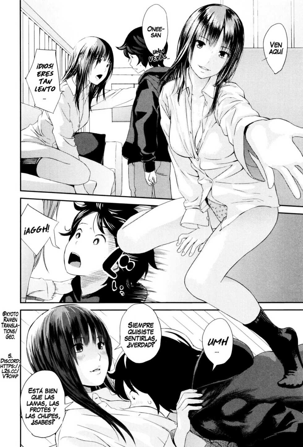 [Yoshida Tobio] Ane no Sei! Boku no Shitto. | My Sister's Sex! My Jealousy. (Onee-chan no Naka) [Spanish] [El Barrio Rojo] - Page 10