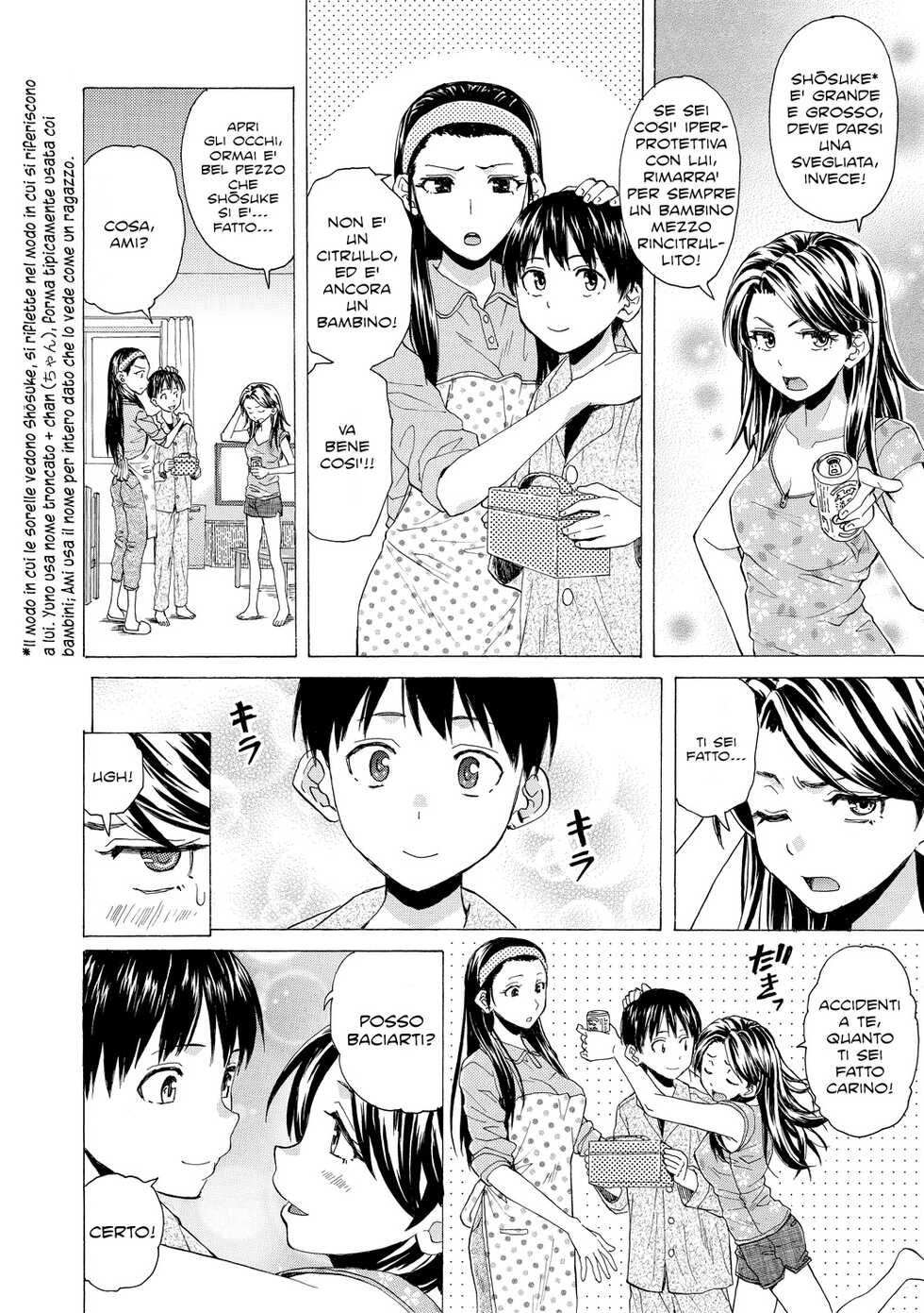 [Fuuga] H na Ane-tachi to Dokomademo | Io e le Mie Sorelle Zoccole Insieme per Sempre [Italian] [EnigmaXVII] [Digital] - Page 9