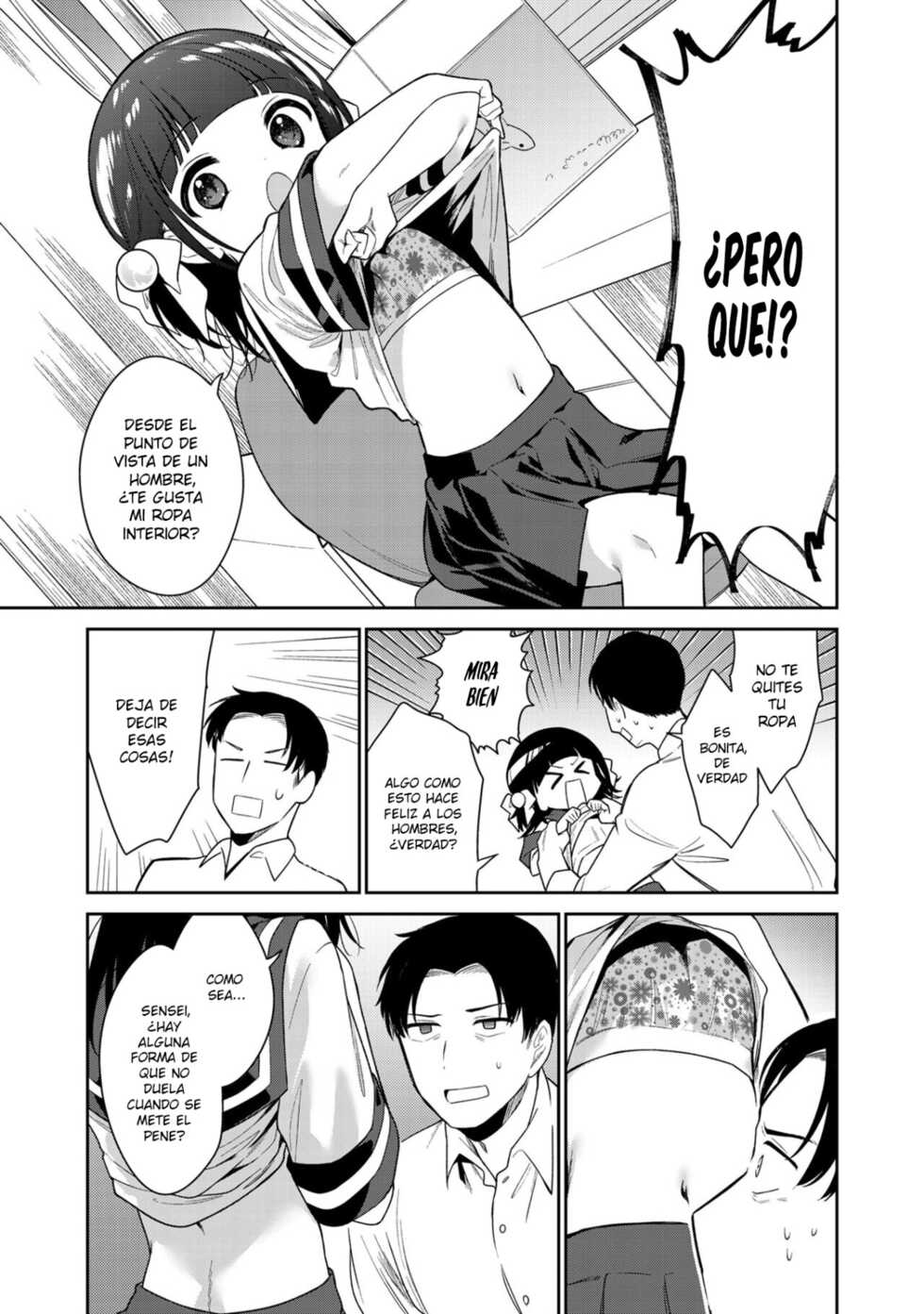 [Nogiwa Kaede] Waruiko -Zenpen- | Bad Girl Part One (COMIC LO 2021-12) [Spanish] [Digital] - Page 7