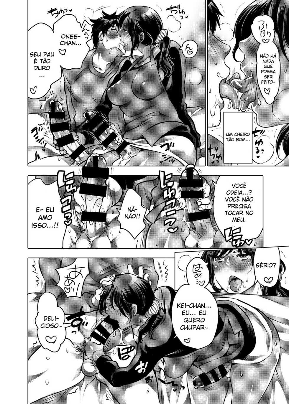[HONEY QP (Inochi Wazuka)] Boku no Kawaii Shemale Osananajimi ga Bitch ni Sodatteta Ken [Portuguese-BR] [Yukka-chan] [Digital] - Page 13