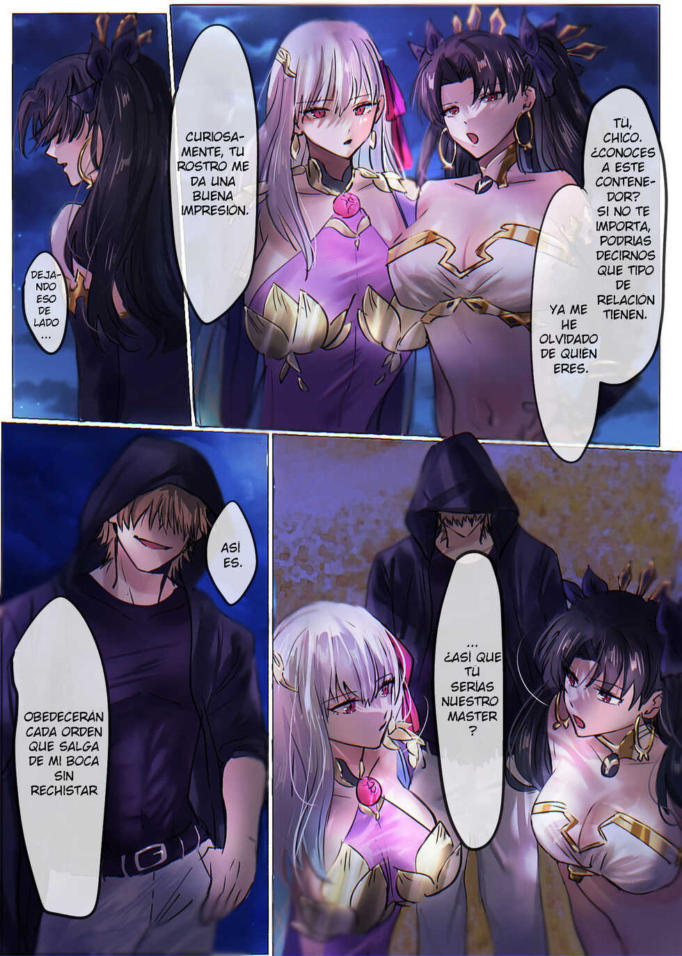[Hyoui Lover (Minor)] Fate/rewrite ~Rin to Sakura ga Servant-ka Sennou Sareru Hon~ | ~Rin and Sakura Brainwashing Book~ (Fate/Grand Order) [Spanish] - Page 6