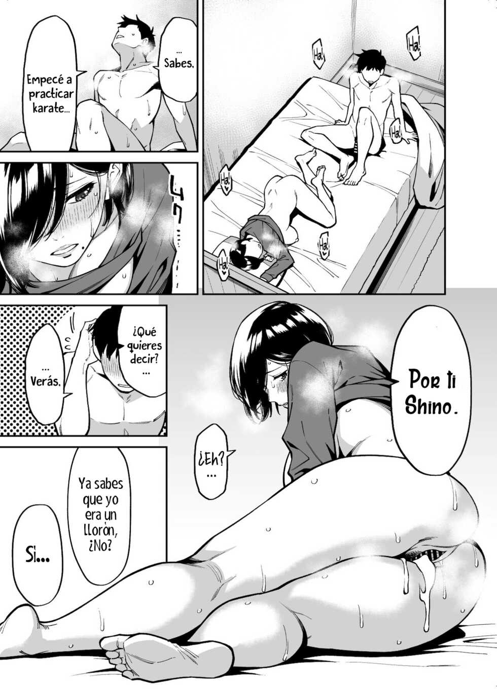[Uchuusen Shoujigou (Shouji Nigou)] Nee-chan no Tomodachi | La amiga de mi hermana [Spanish] [Neodarkfansub] - Page 38