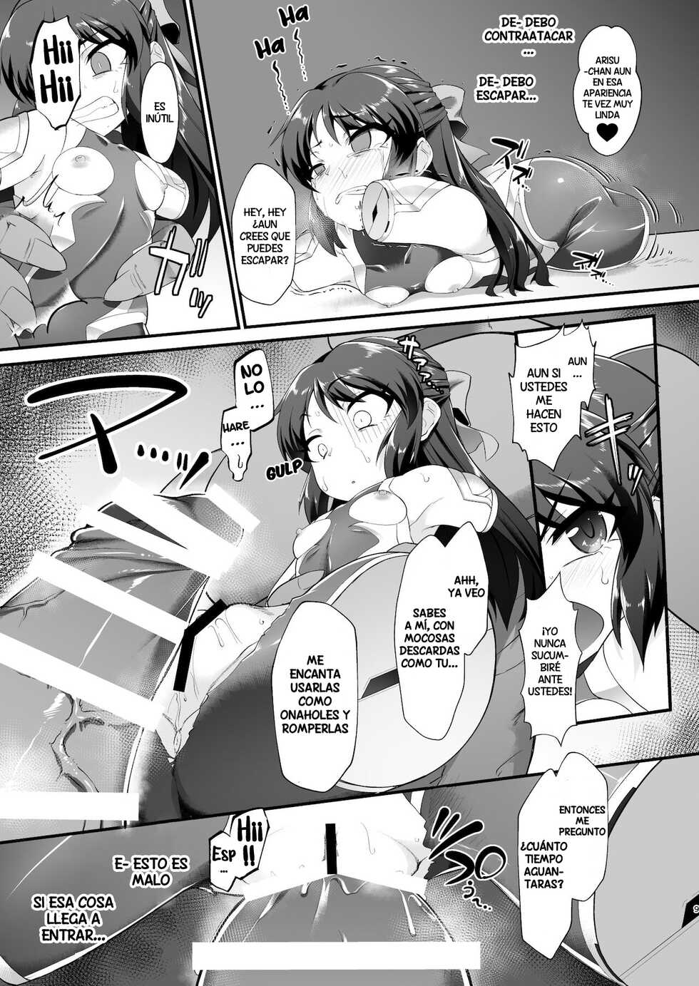 [CHARAN PORAN (Nekono Matatabi)] Taimanin Arisu II -Taimanin Fumika Inma no Mezame- (THE IDOLM@STER CINDERELLA GIRLS) [Spanish] [Leisure] [Digital] - Page 9