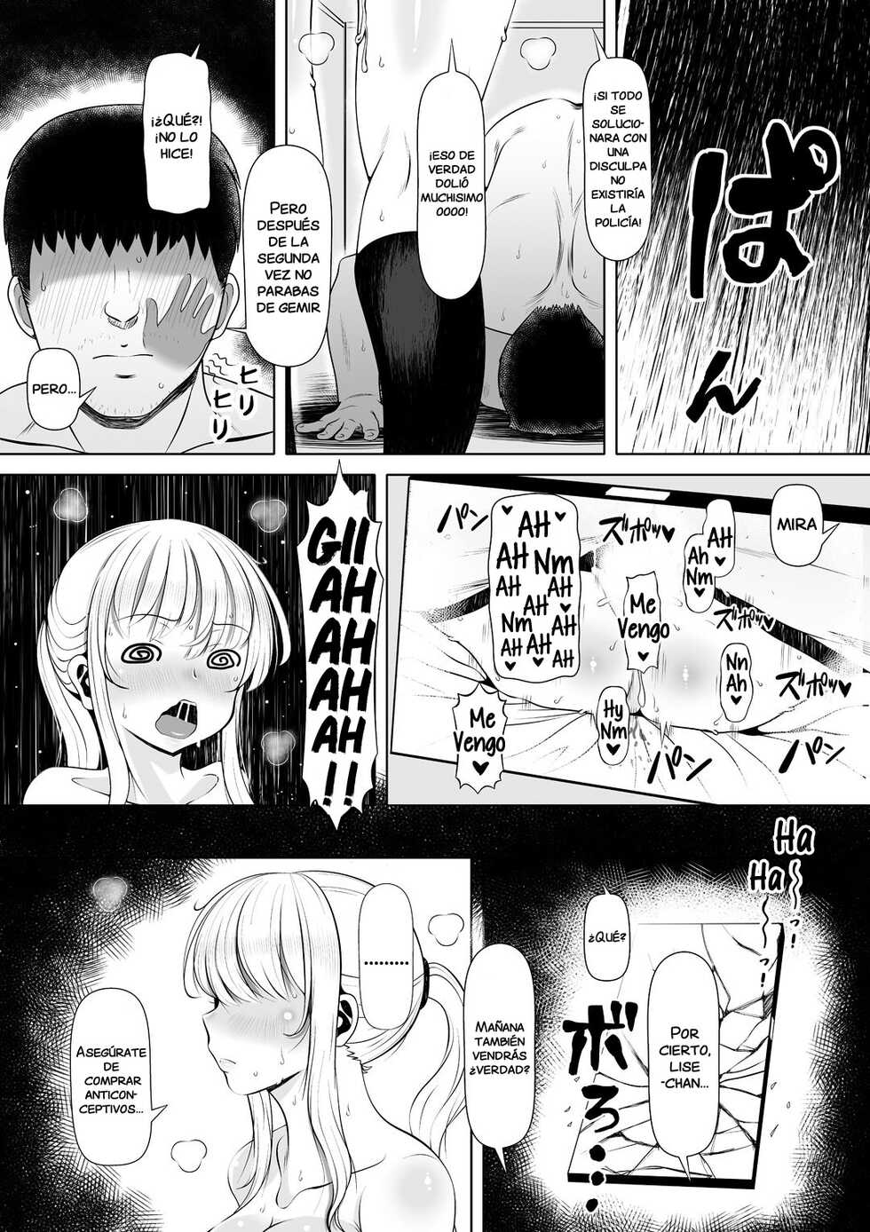 [Nemuneko] Meikyuu ~Oji no Niku Onaho ni Natta Ken~ [Spanish] [Leisure] - Page 25