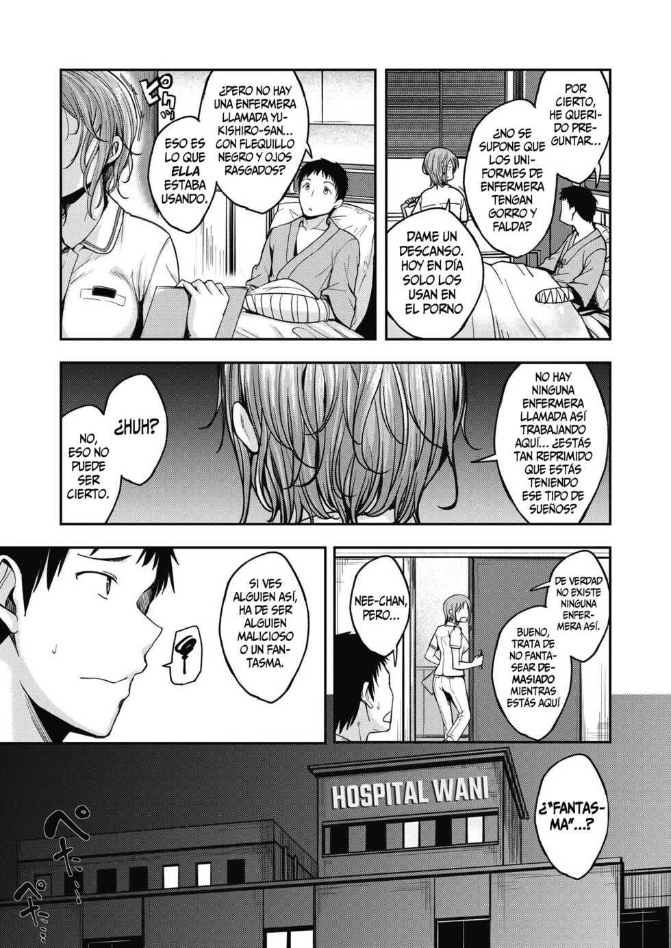 [Hirama Hirokazu] Nurse Call wa Fuyou Desu #1 | Llamada a la Enfermera no Requerida #1 (COMIC Kairakuten BEAST 2022-07) [Spanish] [SSR Translations & Anime no Mansebia] [Digital] - Page 5