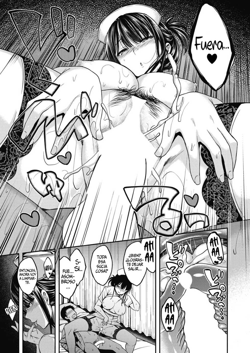 [Hirama Hirokazu] Nurse Call wa Fuyou Desu #1 | Llamada a la Enfermera no Requerida #1 (COMIC Kairakuten BEAST 2022-07) [Spanish] [SSR Translations & Anime no Mansebia] [Digital] - Page 21