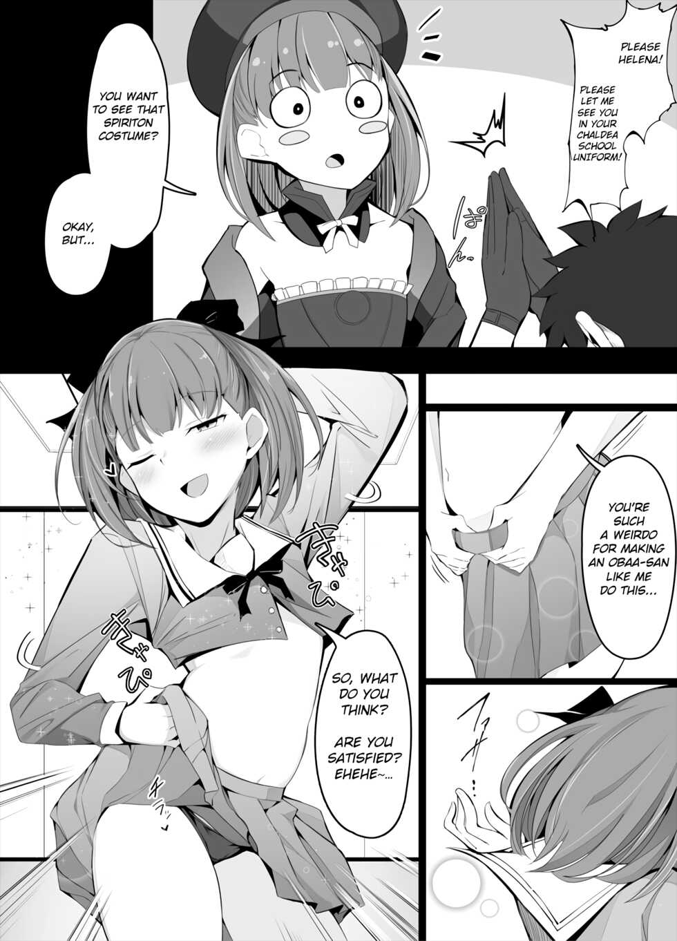 [Corundum] I Teased Helena Obaa-san and It Was Scarier Than I Thought! (Fate/Grand Order) [English] [Bingus Blongus] - Page 4