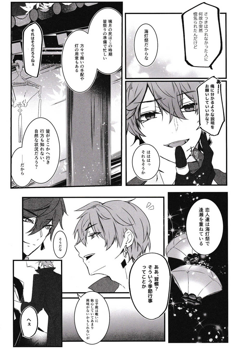 [Black Tea Rabbit (Limeee)] Ten no Kai - Angel's stairs (Genshin Impact) - Page 19
