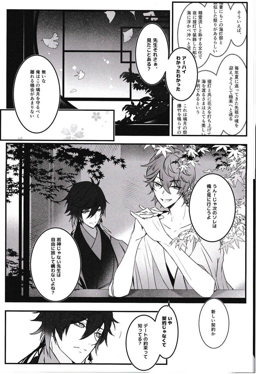 [Black Tea Rabbit (Limeee)] Ten no Kai - Angel's stairs (Genshin Impact) - Page 35