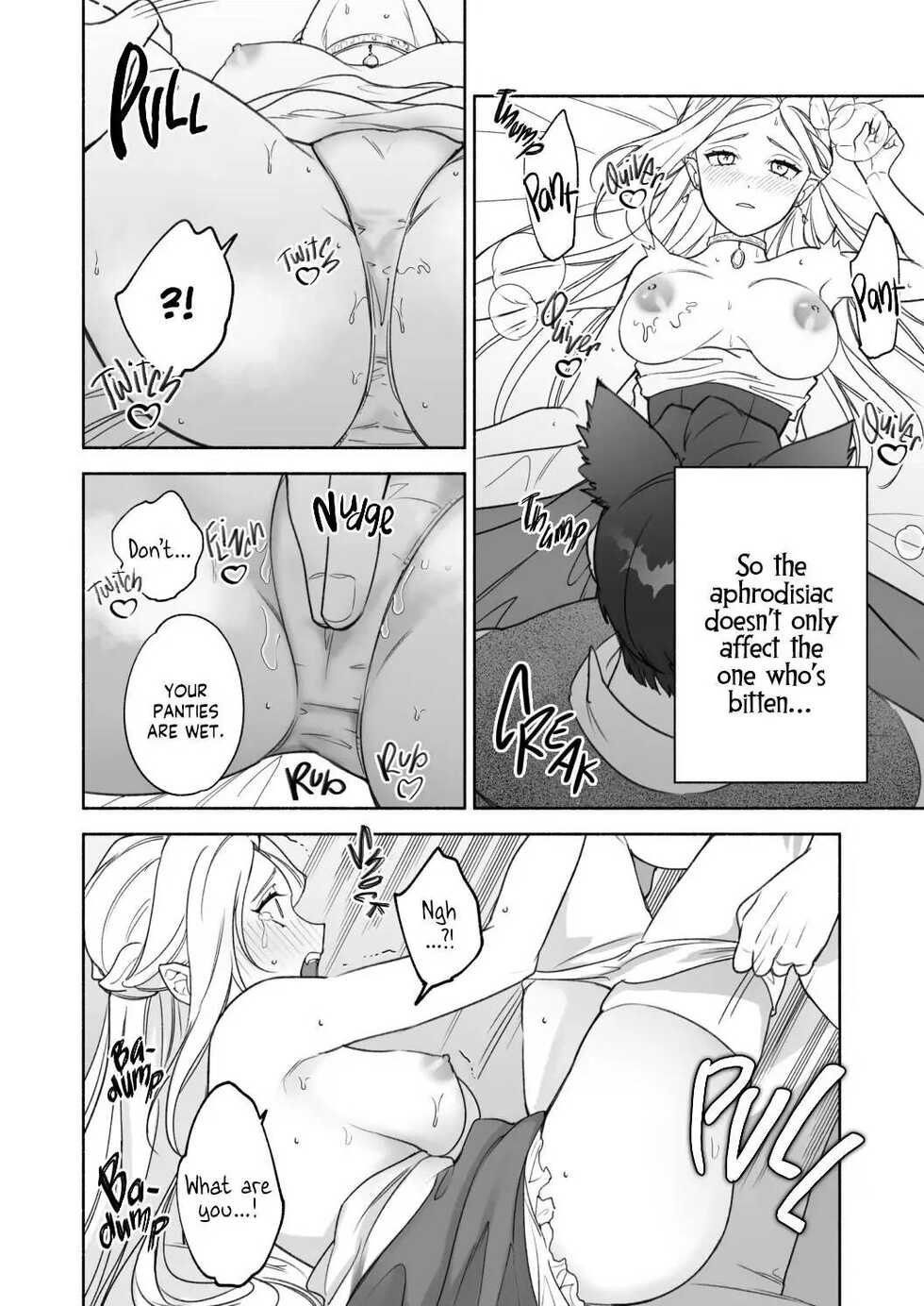 [pota] Henachoko Kyuuketsuki wa Ookami Kishi no Chi ga Hoshii | Greenhorn Vampiress wants the Wolven Knight's Blood [English] [Digital] (Snudae Scans) - Page 29