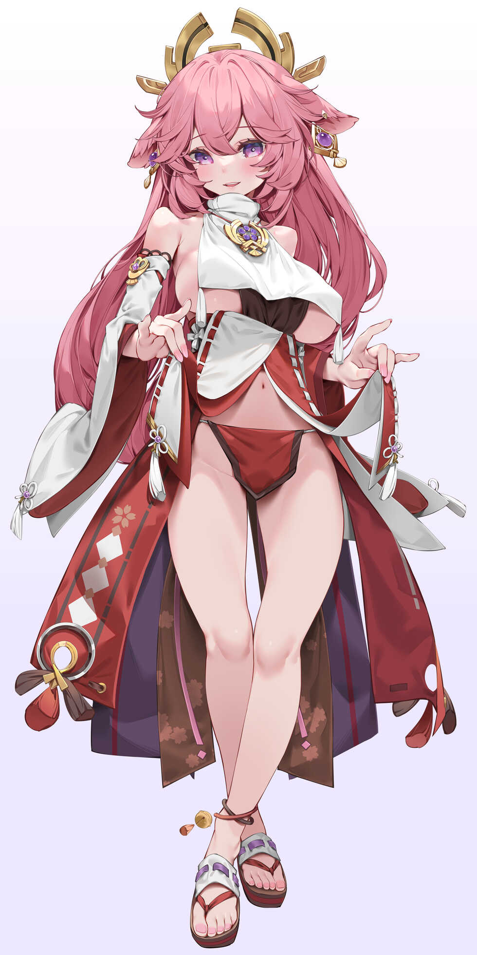 [WaterRing] Kokomi+Yae (uncensored) - Page 12