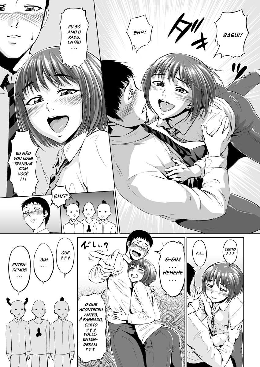 [Zenra QQ] Fellatio Kouhai, Otouto ni naru | Fellatio-kun, My Junior, Has Become My Brother [Portuguese-BR] - Page 15