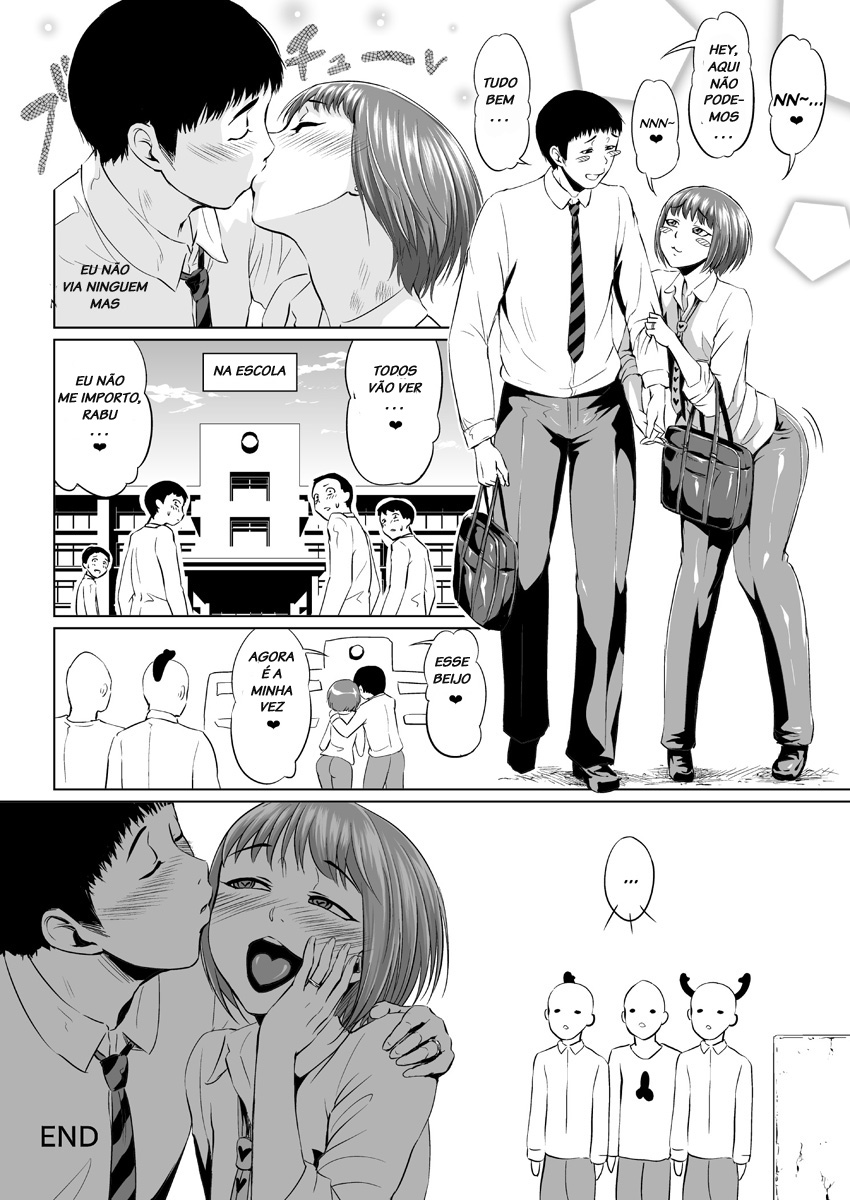 [Zenra QQ] Fellatio Kouhai, Otouto ni naru | Fellatio-kun, My Junior, Has Become My Brother [Portuguese-BR] - Page 32