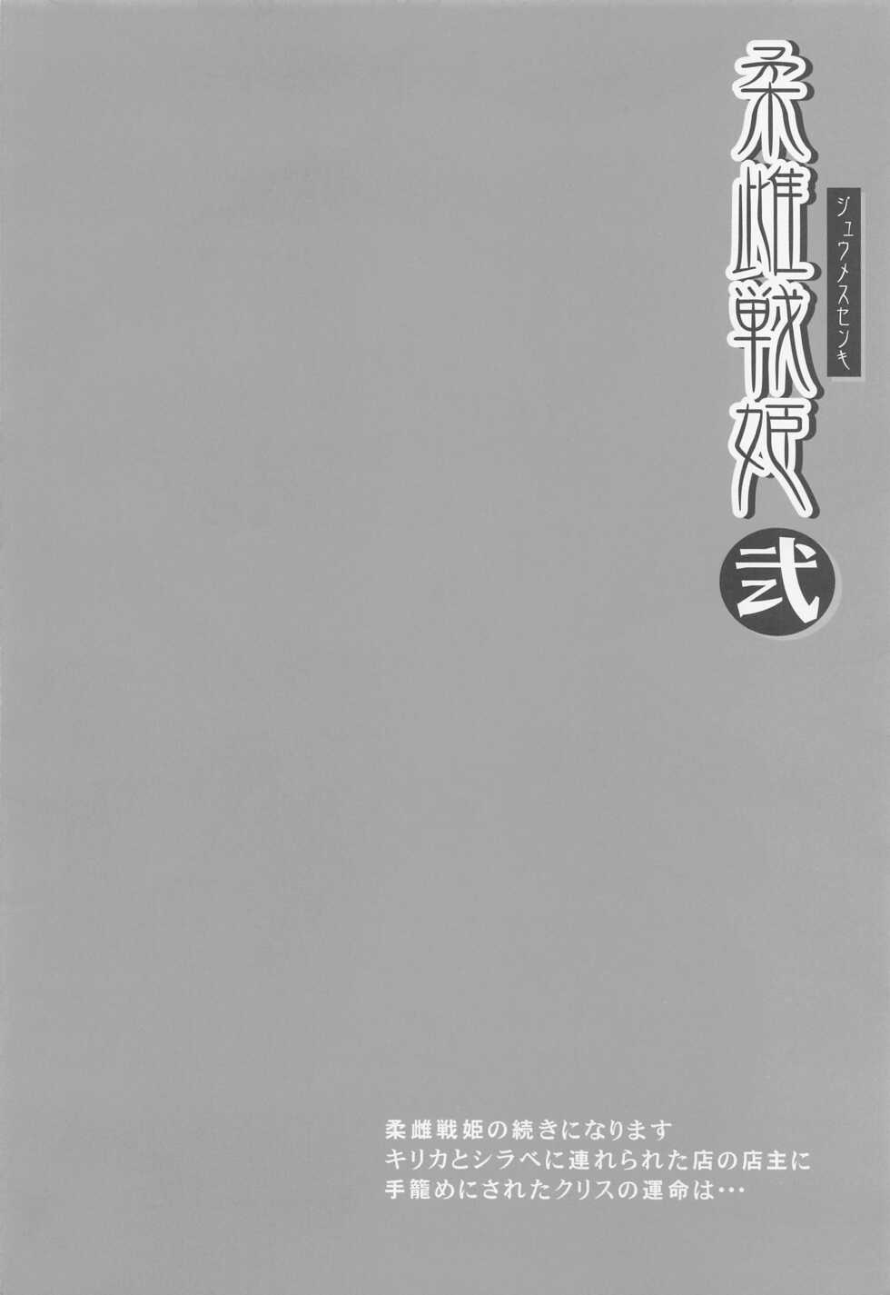 (C99) [Image Rider (Koyasu Kazu)] Juu Mesu Senki Ni (Senki Zesshou Symphogear) - Page 3