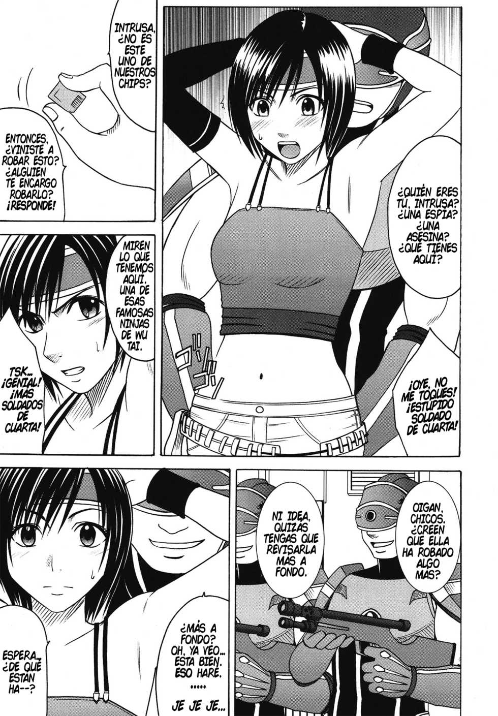 [Crimson (Carmine)] Nada escapa del extenso cielo (Final Fantasy VII) [Spanish] - Page 9